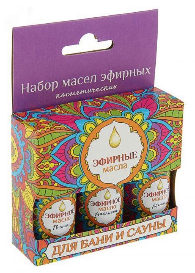 Набор эфирных масел Eva 3х17 мл 125₽