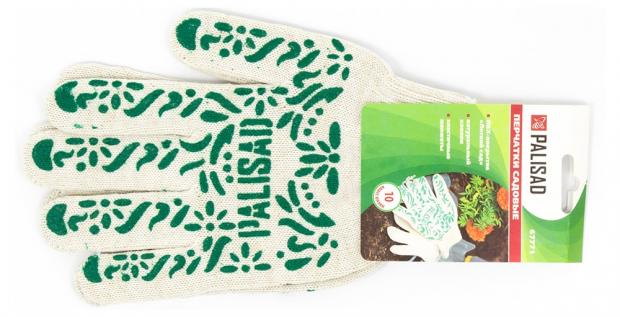 Перчатки трикотажные PALISAD Летний сад с ПВХ-покрытием 25₽