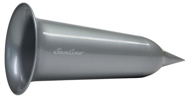 Горшок Santino Ritual серебряный 102 см 065 л 70₽