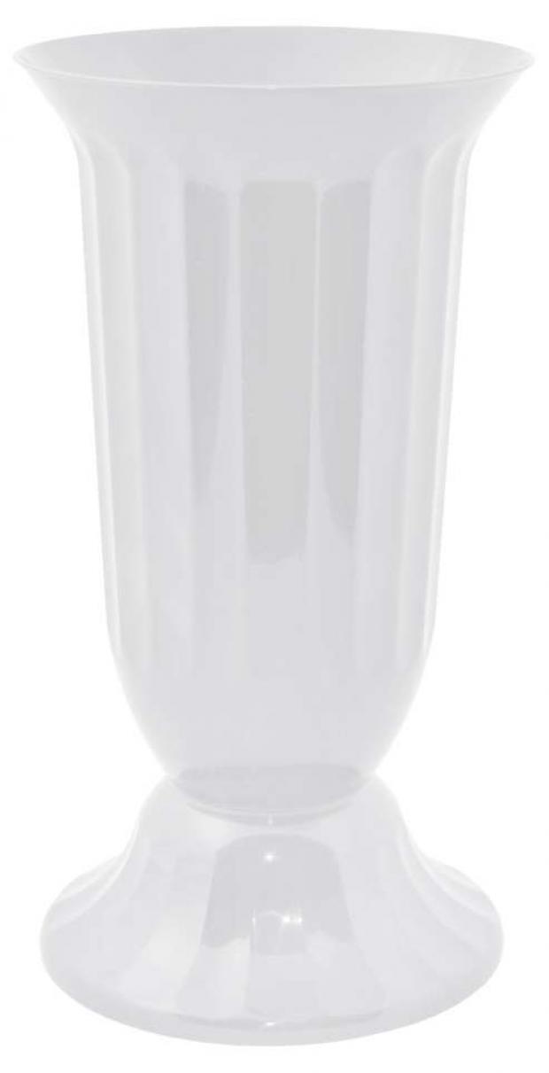

Ваза «Алеана» Флора пластиковая белая Ø16 см