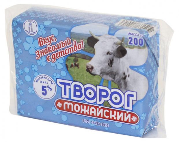 Творог Можайское молоко 5 200 г 64₽