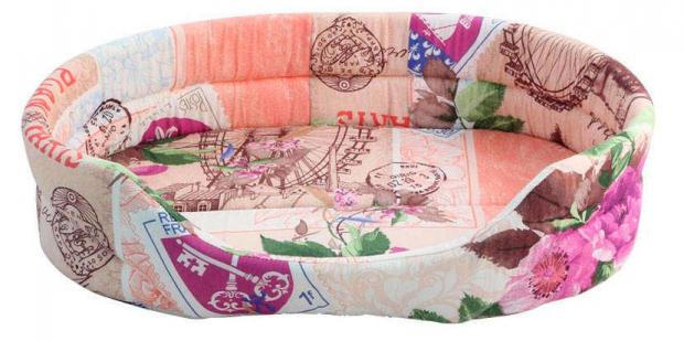 Лежанка для животных Gamma овальная средняя 46х34х12 см 439₽