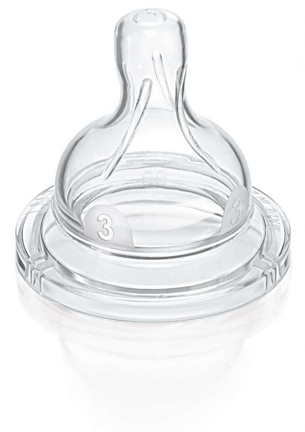 Соска Philips Avent Classic средний поток с 3 мес 2 шт 399₽