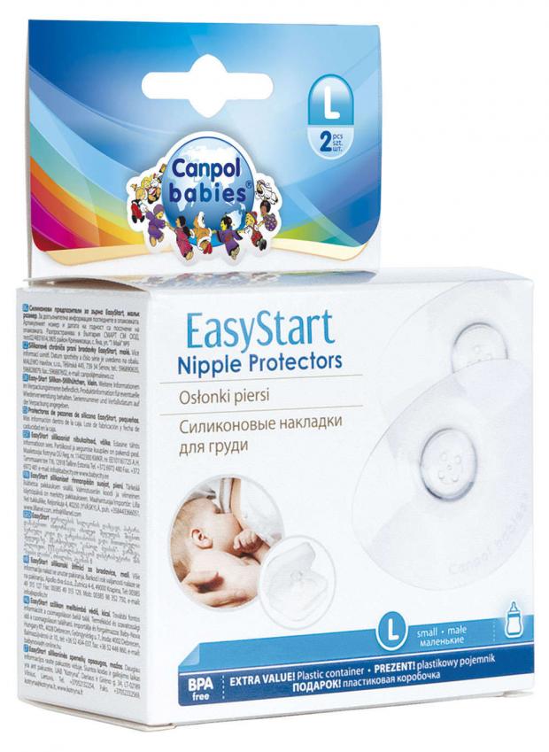 

Накладки защитные Canpol Babies на сосок L размер, 2 шт