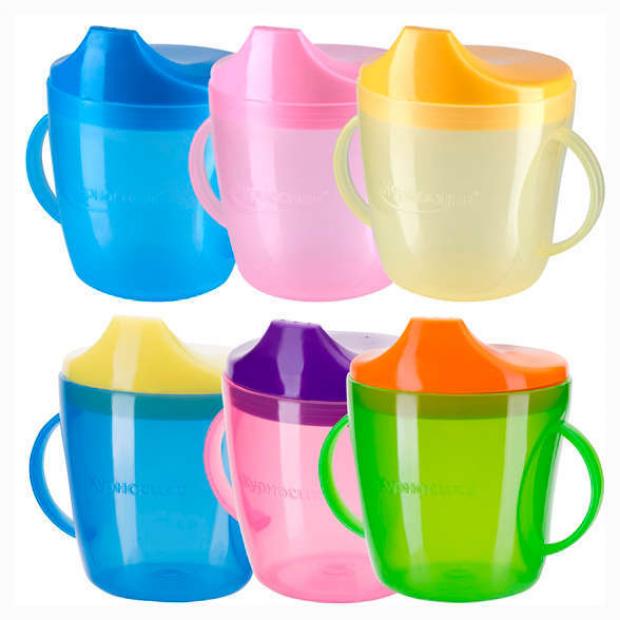 Поильник Курносики с ручками 200 мл 140₽