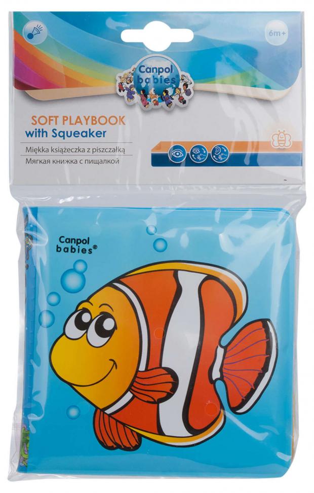 

Книжка Canpol Babies с пищалкой с 6 мес, 1 шт