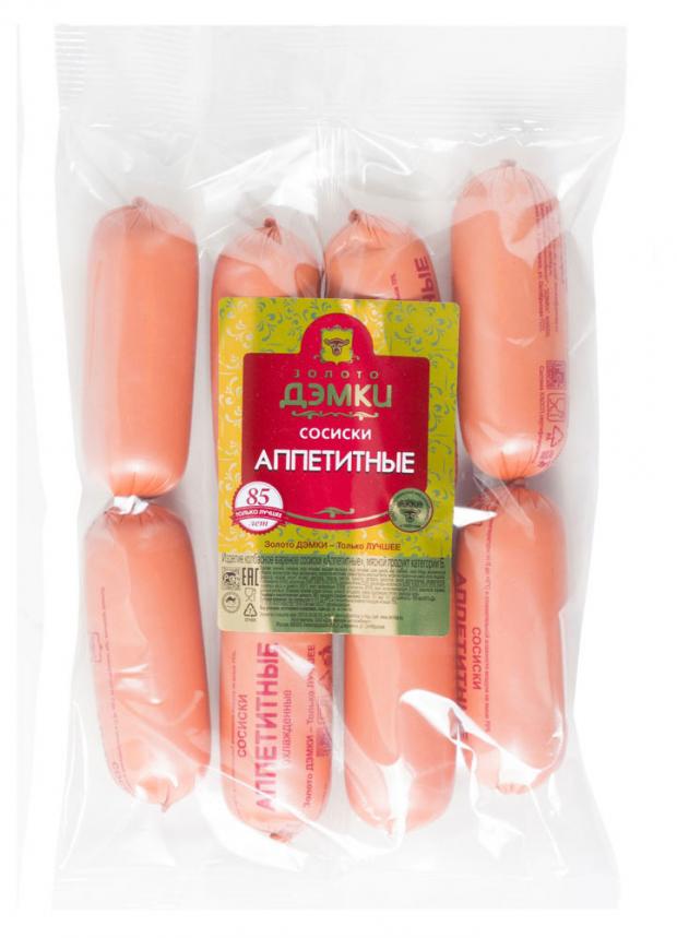 

Сосиски «Золото Дэмки» Аппетитные, 480 г