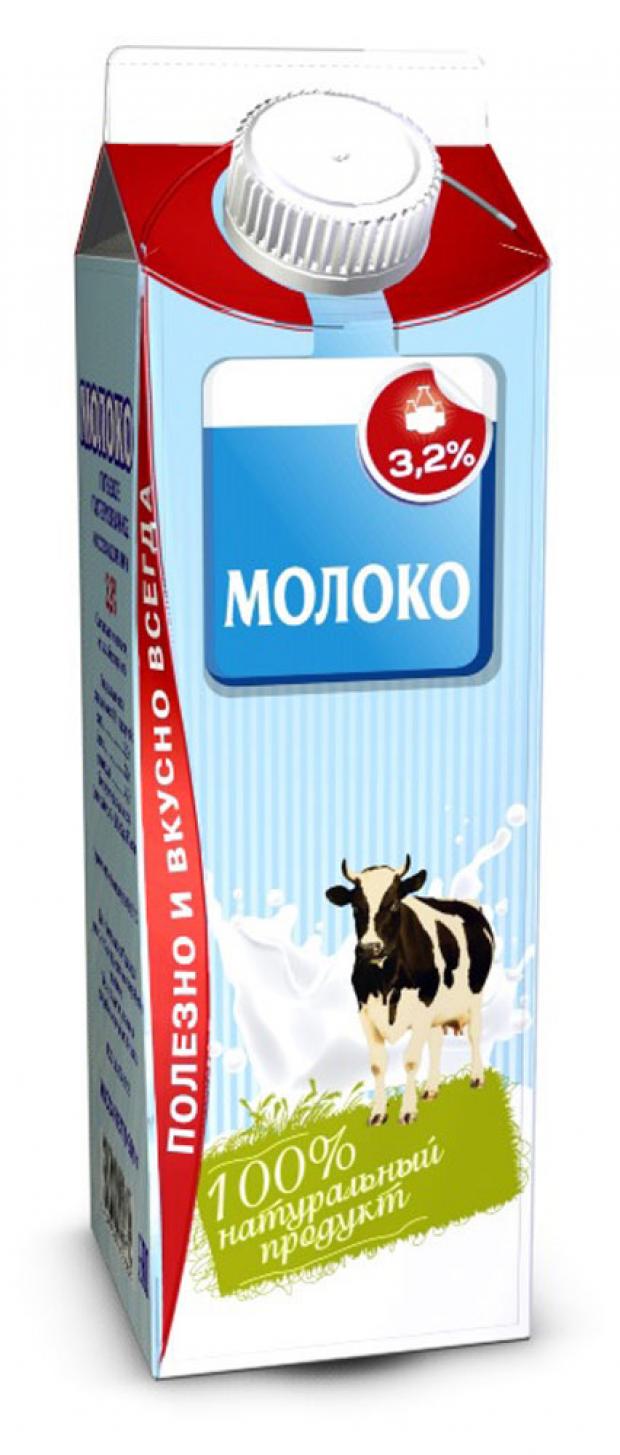 

Молоко пастеризованное «Волжаночка» 3,2%, 900 мл