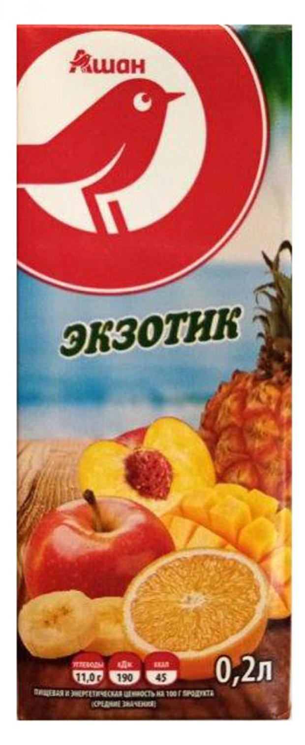 Нектар АШАН экзотик 200 мл 20₽