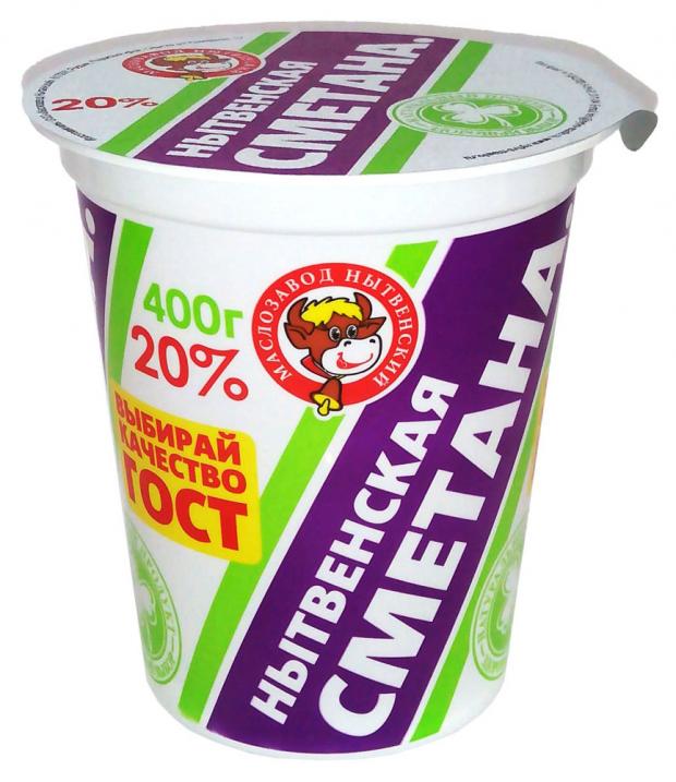 

Сметана «Маслозавод Нытвенский» 20%, 400 г