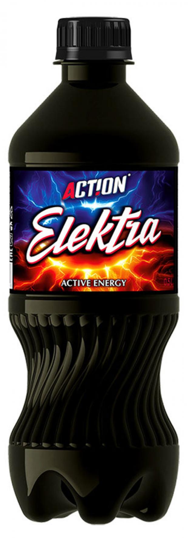 

Напиток газированный Action Elektra active energy тонизирующий безалкогольный, 500 мл