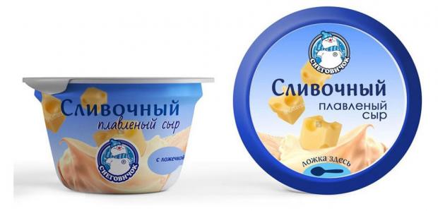 

Сыр плавленый «Снеговичок» Cливочный классический 50%, 140 г