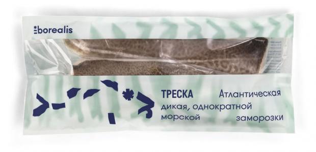 

Треска свежемороженная Borealis Атлантическая потрошеная без головы замороженна, 700 г