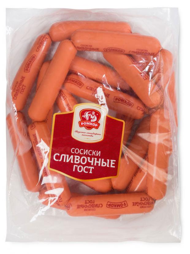 

Сосиски «Ромкор» Сливочные, 600 г