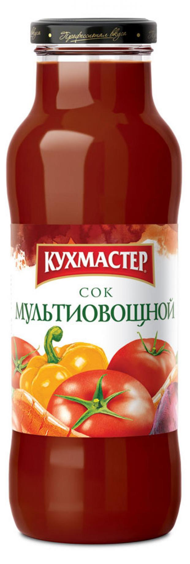 

Сок «Кухмастер» мультиовощной, 700 мл