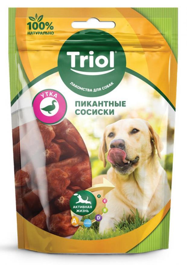 

Лакомство для собак Triol пикантные сосиски из утки, 70 г