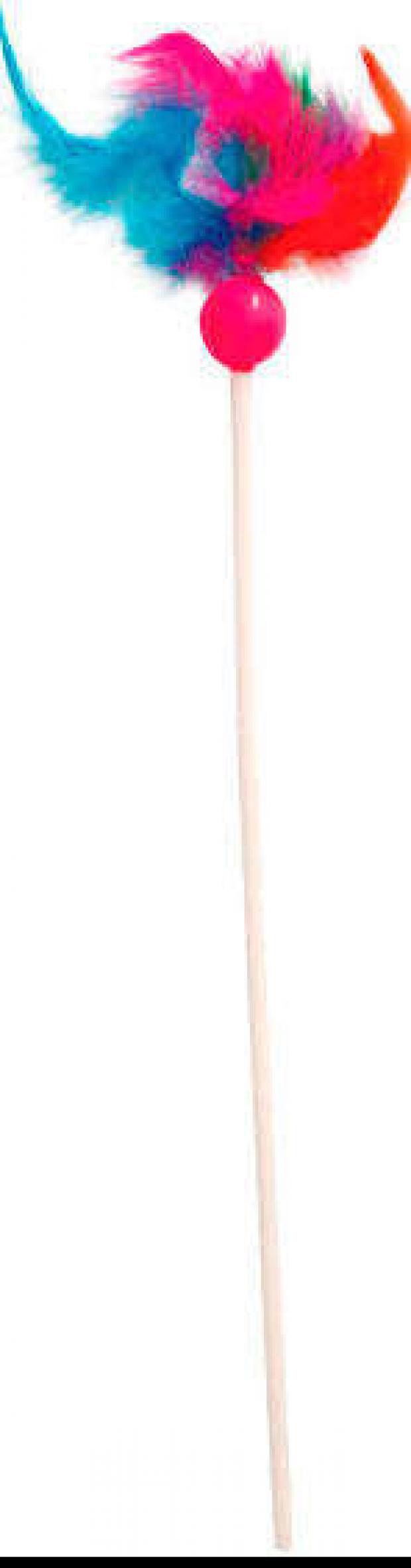 Игрушка-дразнилка для кошек Triol Перо 96₽