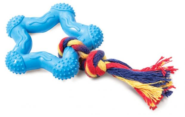 Игрушка-жевалка для собак Triol из цельнолитой резины 1 122₽