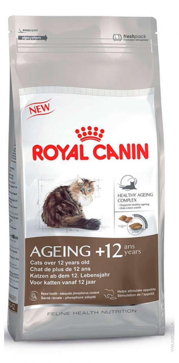 

Сухой корм для кошек Royal Canin Ageing 12+ от 12 лет и старше, 400 г