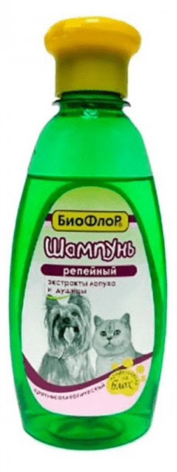 Шампунь для собак БиоФлор репейный 245 мл 78₽