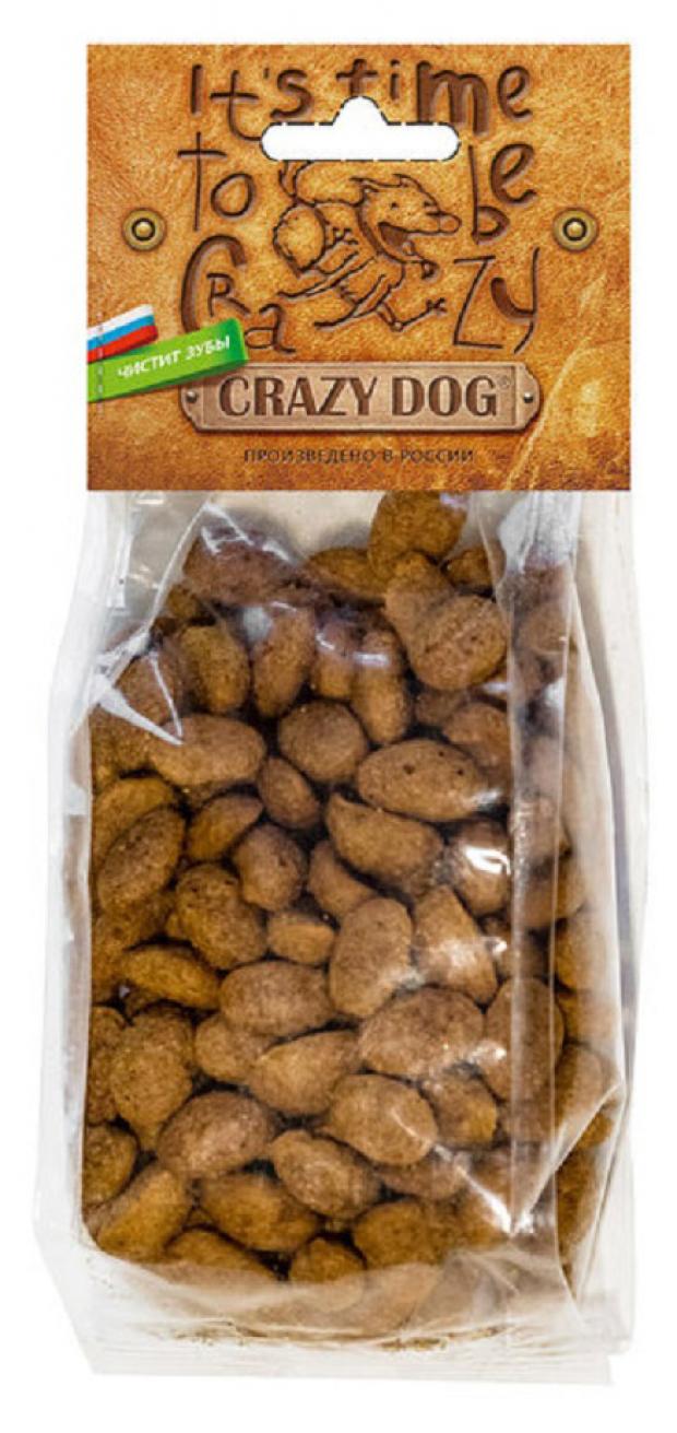 Лакомство для собак Crazy Dog хрустящие зернышки с уткой, 65 г