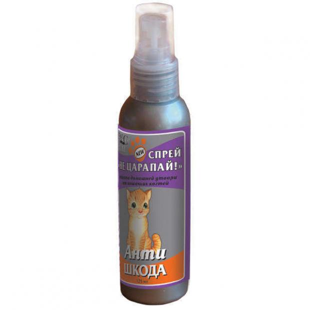 

Спрей для коррекции поведения «ВиСи Клозет» Не царапай! от кошачьих когтей, 125 мл