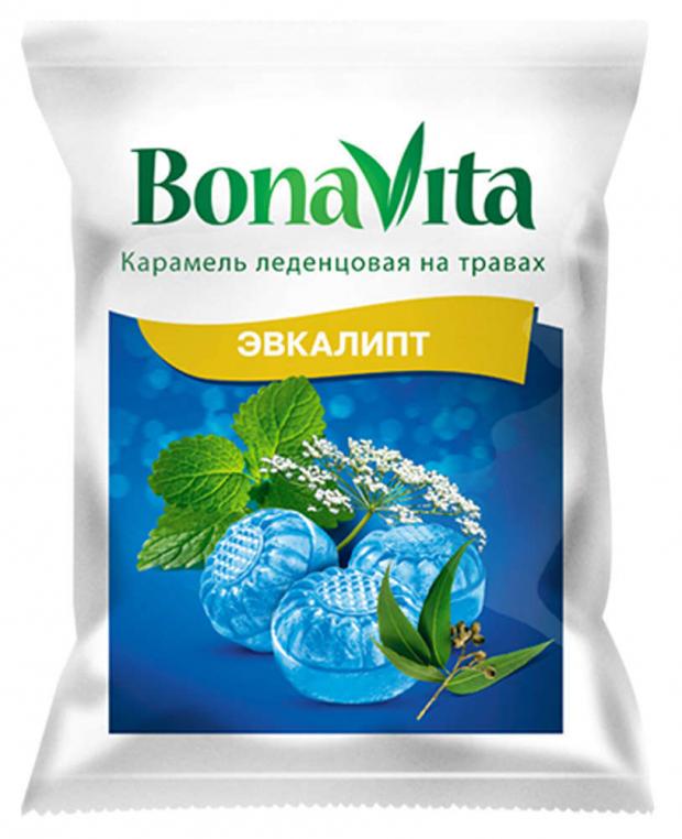 Леденцы Bona Vita эвкалипт на травах, 60 г