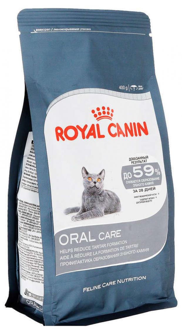 

Сухой корм для зрослых кошек Royal Canin Oral Care, 400 г