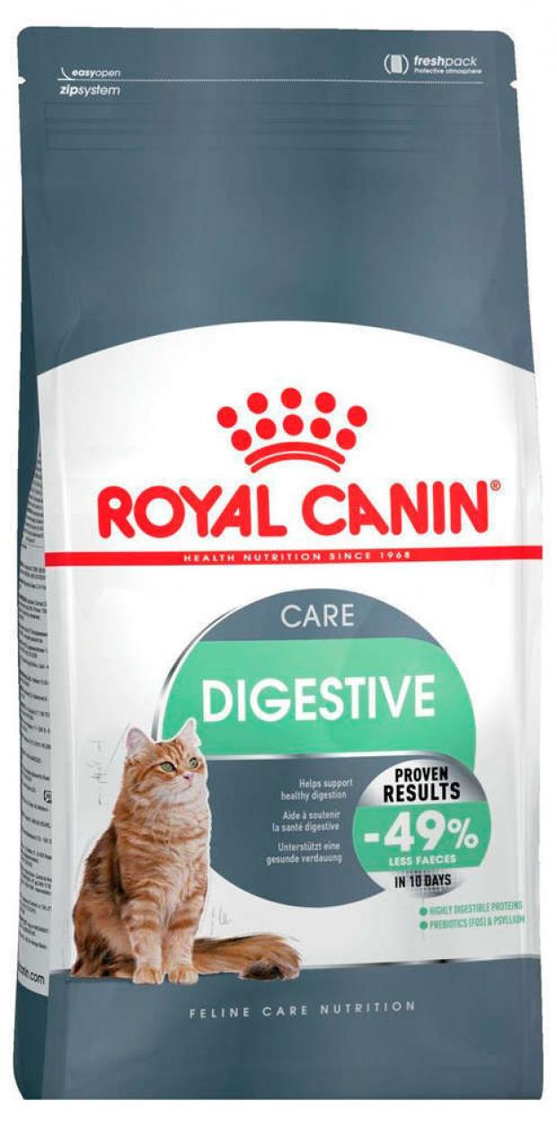Сухой корм для кошек Royal Canin Digestive Care для пород с плохим пищеварением, 2 кг
