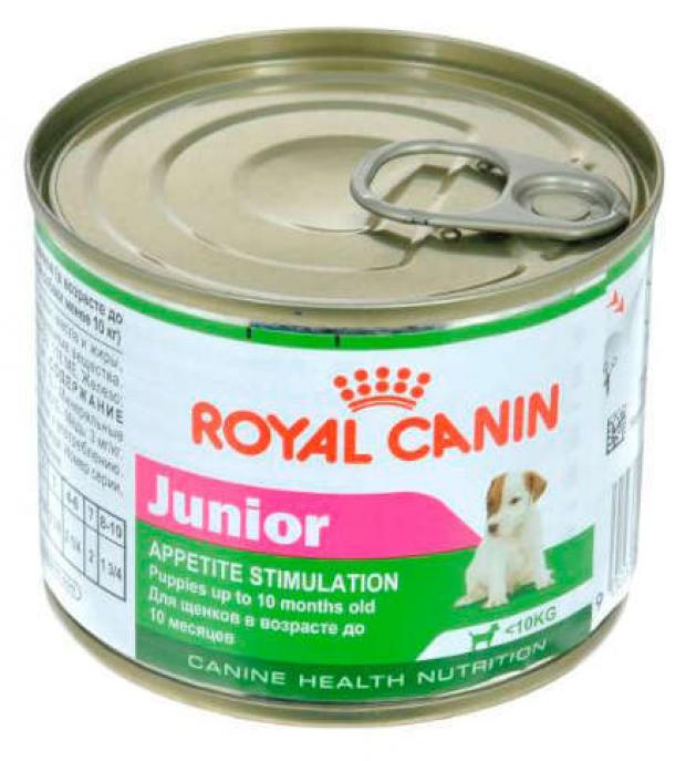 Консервы для щенков Royal Canin Junior для мелких пород, 195 г