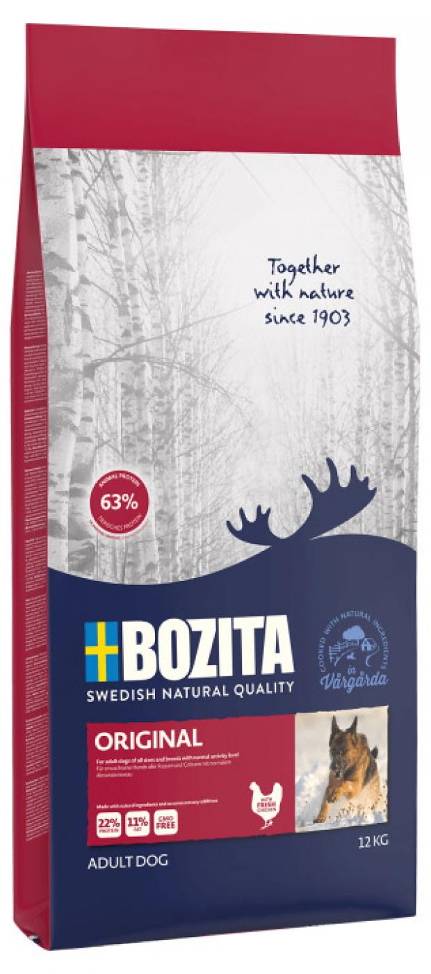 

Сухой корм для собак Bozita Original курица, 12 кг