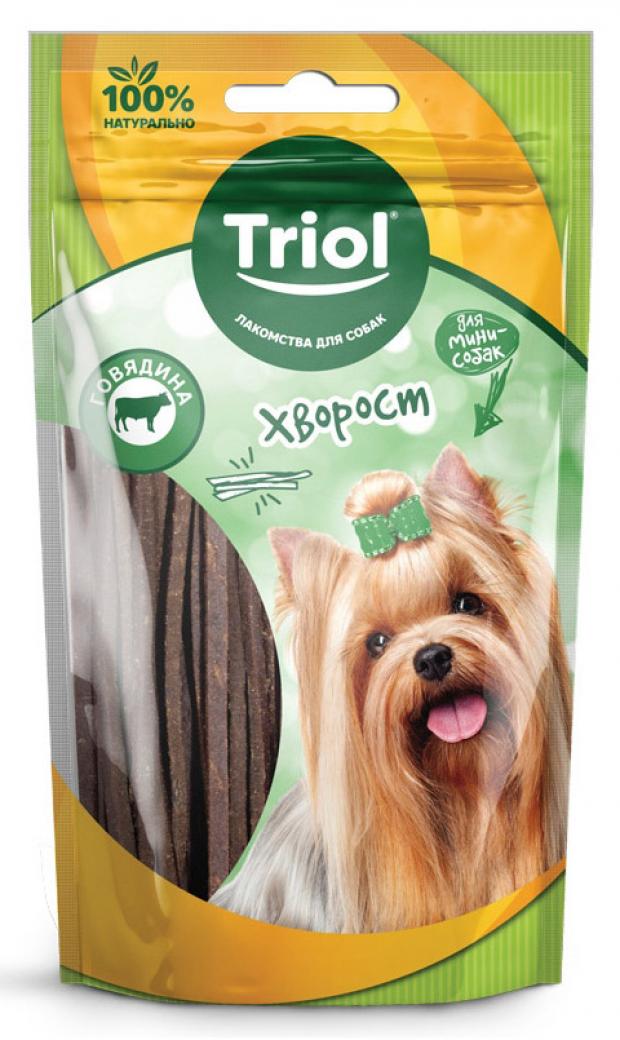

Лакомство для собак Triol хворост из говядины для мини-пород, 50 г