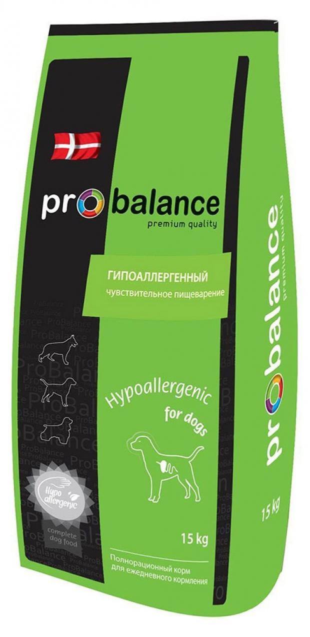 Сухой корм для собак ProBalance Hypoallergenic сухой 15 кг 2934₽