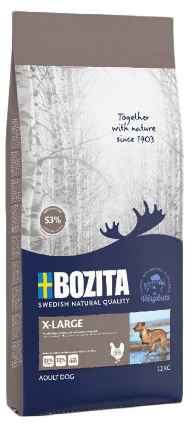 

Сухой корм для собак Bozita X-Large курица, 12 кг