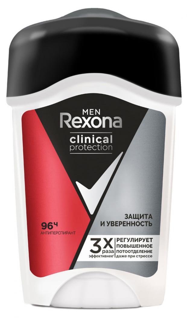 

Антиперспирант-дезодорант крем Rexona Men Clinical Protection Защита и уверенность, 45 мл