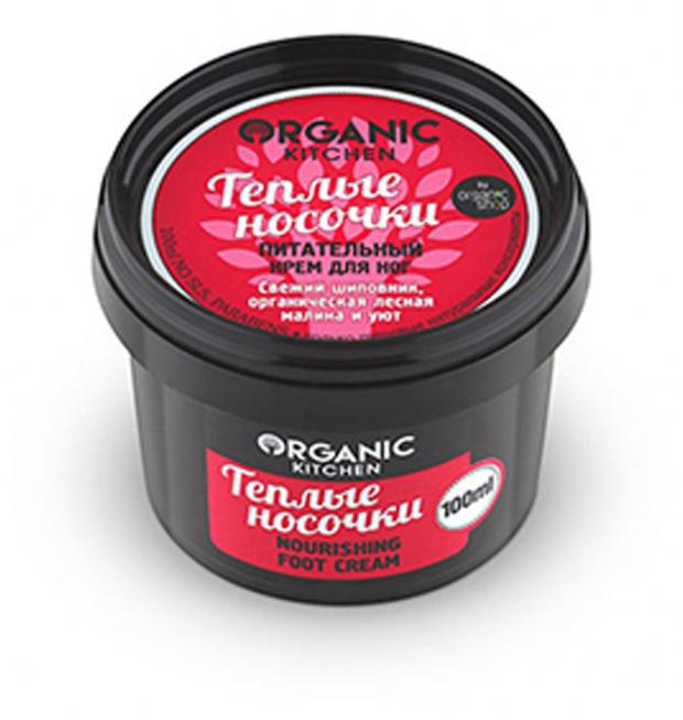 

Крем для ног питательный Organic Kitchen, 100 мл