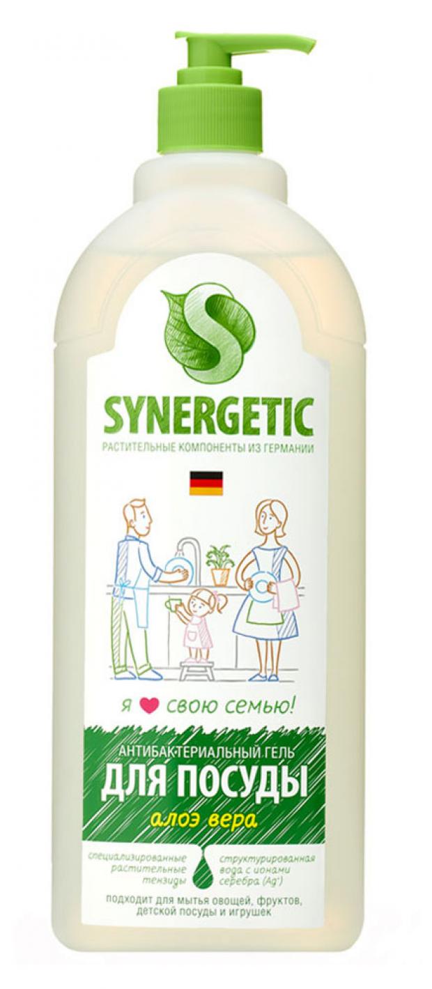 Средство для мытья посуды Synergetic Алоэ 1 л 140₽