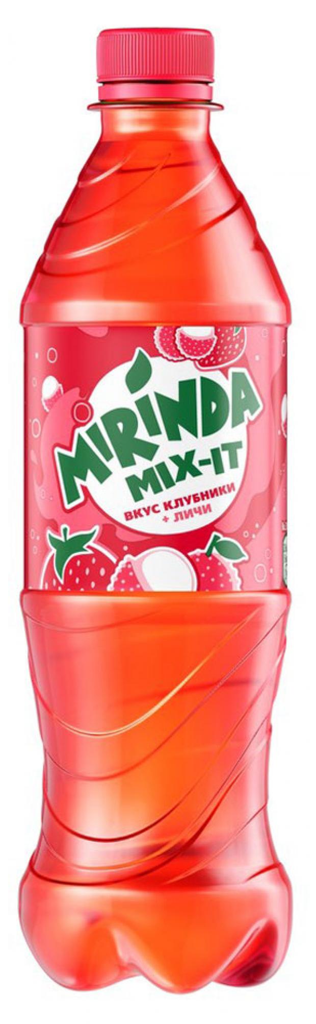 

Напиток газированный MIRINDA MIX-IT со вкусом клубники и личи, 500 мл