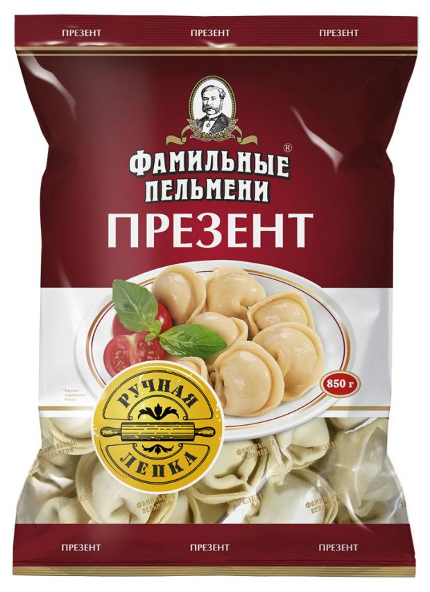 

Пельмени «Фамильные колбасы» Презент ручной лепки, 850 г