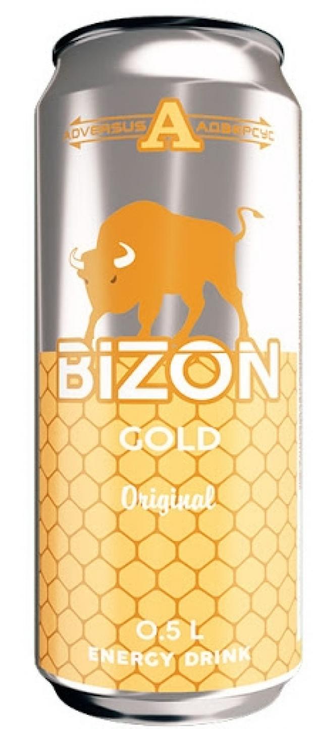 

Напиток энергетический Bizon Gold Original безалкогольный газированный, 500 мл