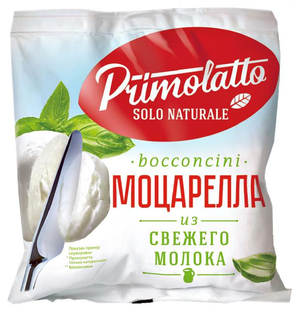 

Сыр рассольный Primolatto bocconcini Моцарелла из свежего молока 40%, 280 г