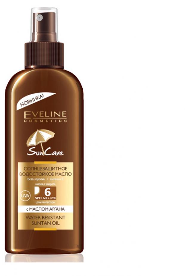 

Масло для загара солнцезащитное Sun Care водостойкое с маслом аргана Spf 6, 150 мл