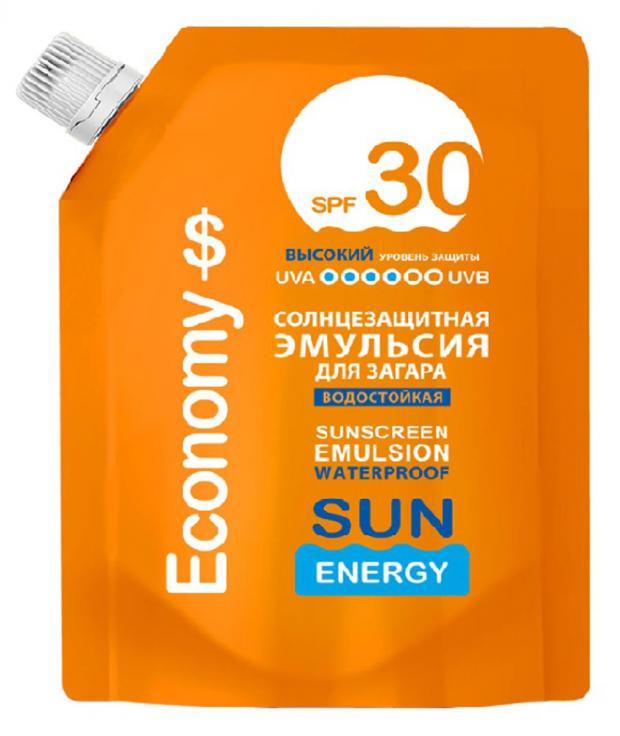 

Эмульсия для загара cолнцезащитная Sun Energy Spf 30 дой-пак, 200 мл