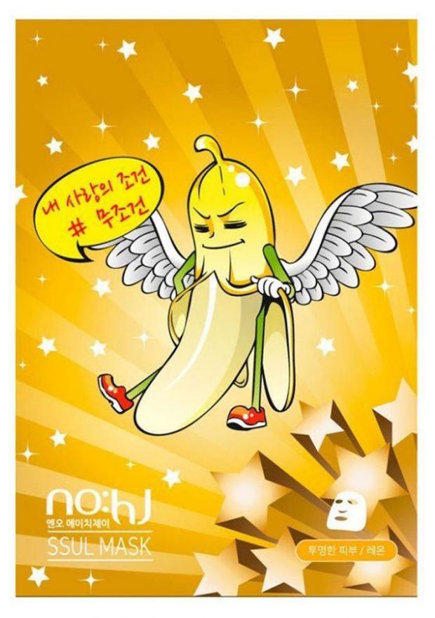 

Маска для лица NO:HJ Banana ssuil с экстрактом банана и лимона тканевая, 28 г