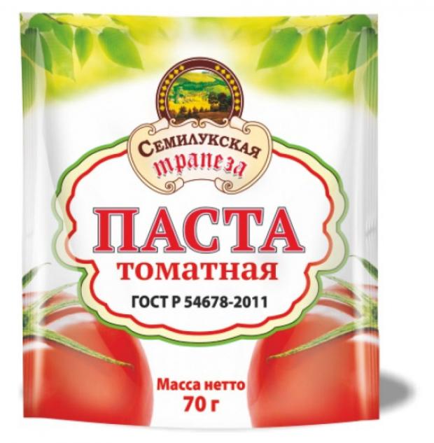 

Паста томатная «Семилукская трапеза» ГОСТ, 70 г