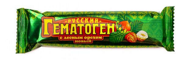 

Гематоген «Русский» с лесным орехом, 40 г