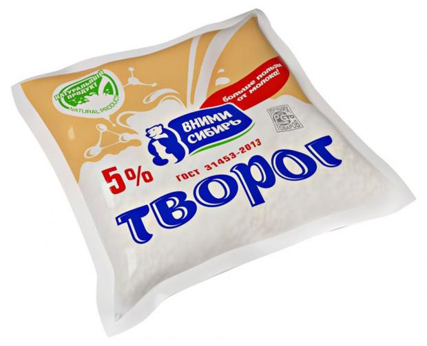 

Творог «ВНИМИ-Сибирь» 5%, 450 г