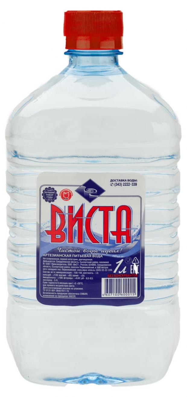 

Вода питьевая «Виста» природная негазированная, 1 л