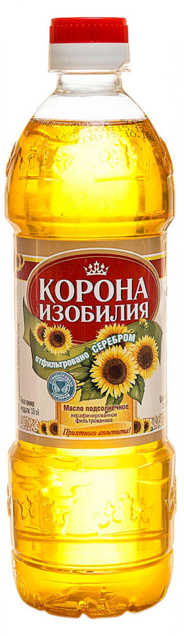 

Масло подсолнечное «Корона изобилия» рафинированное, 1 л