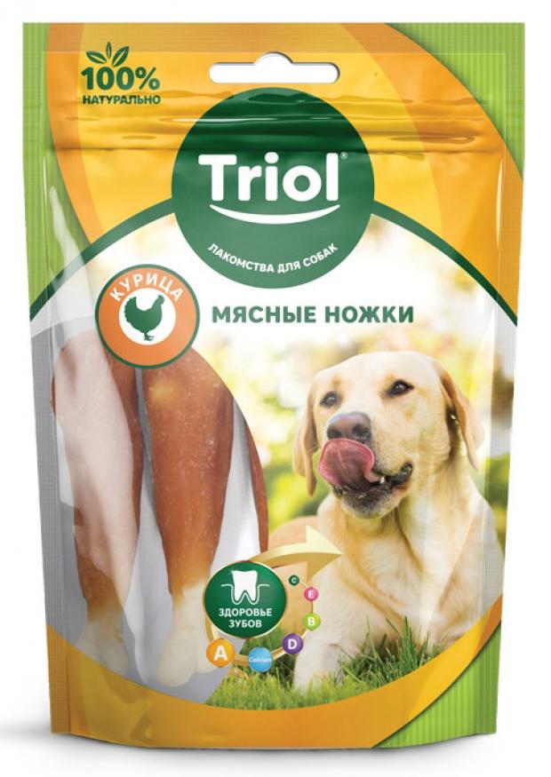 

Лакомство для собак Triol Мясные ножки с курицей, 70 г